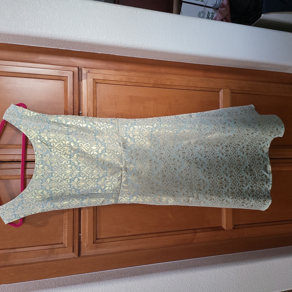 XXL Mint Gold Dress NWT